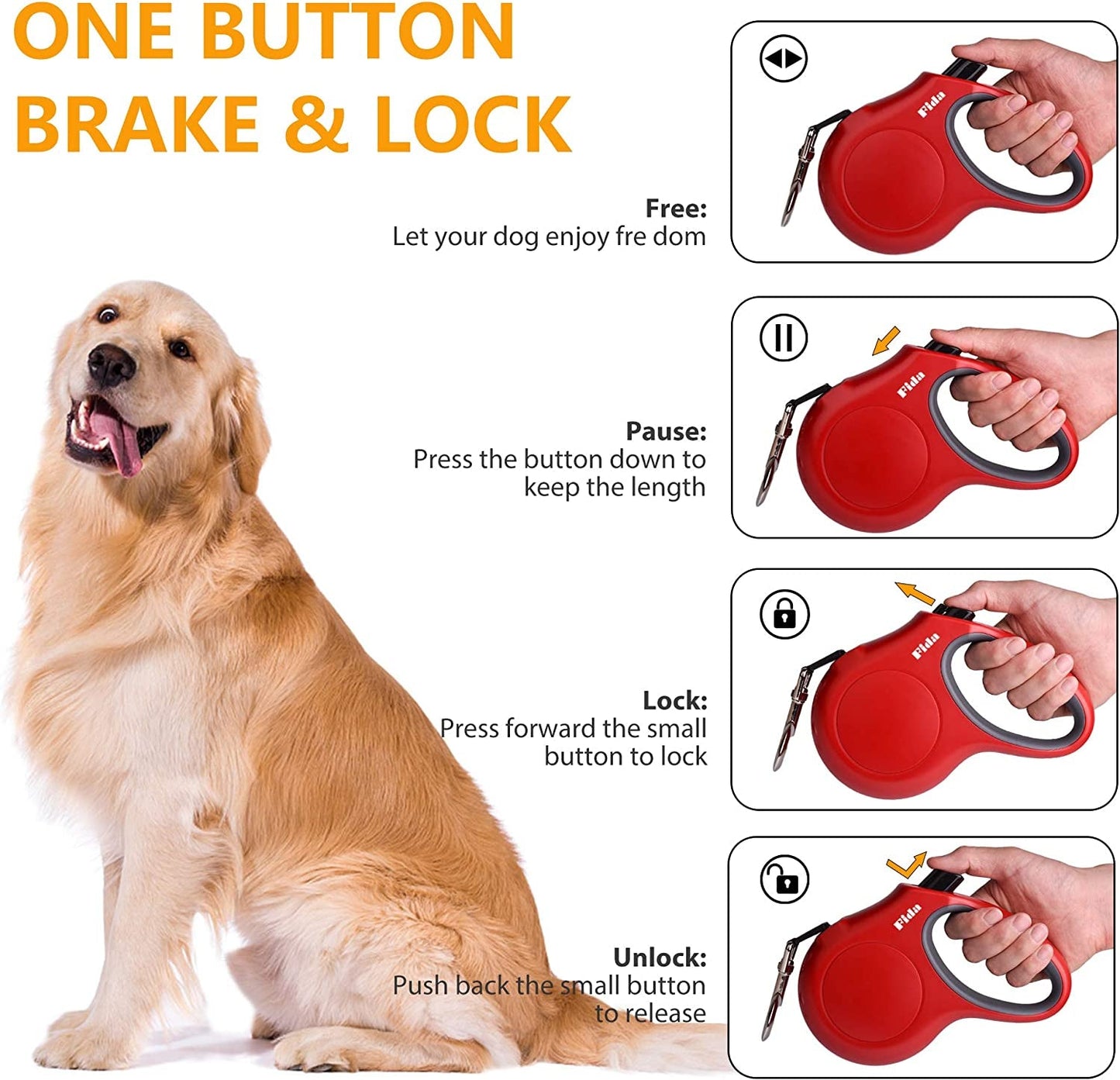 Retractable Dog Leash