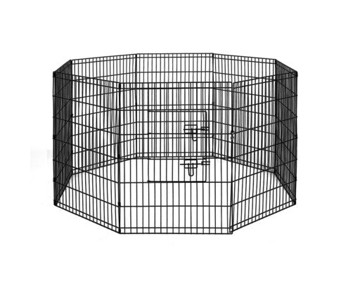 8 Panel Pet Playpen Crate - 36 Inch-0
