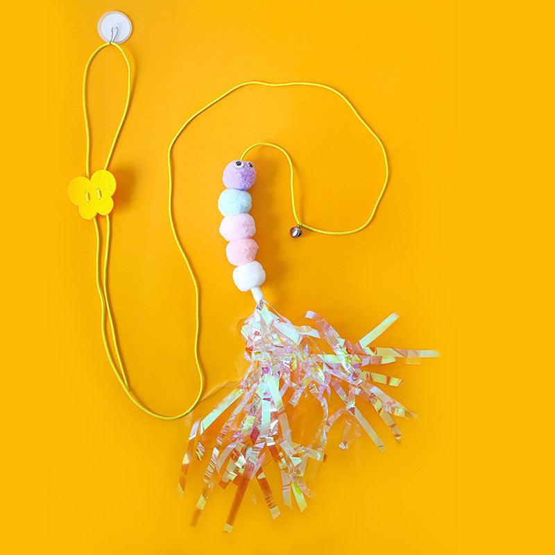 Retractable Catnip Self Hanging Cat Toys - Interactive Fun For Your Feline Friend