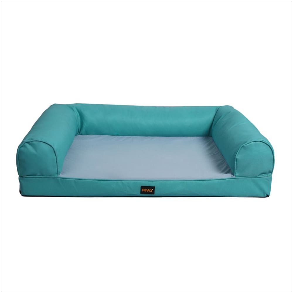 Summer Cooling Insect Prevention Dog Bed Sofa - Teal-4